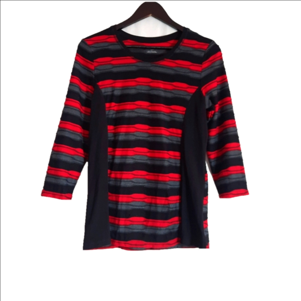 Alia Long Sleeve Textured Shirt